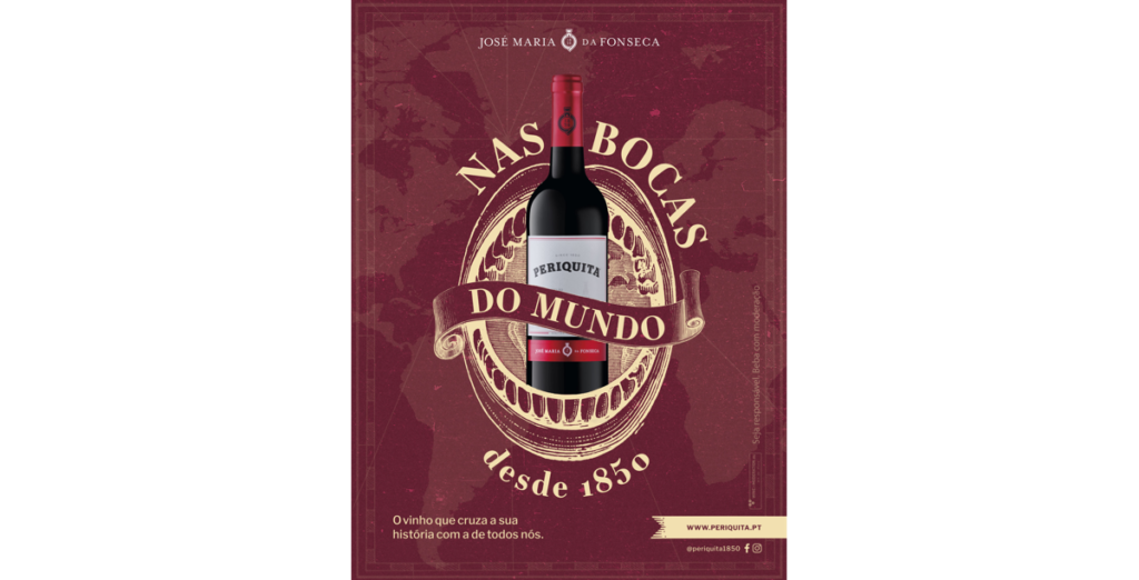 A nova campanha de Periquita vai andar nas Bocas do Mundo com oferta de prémios