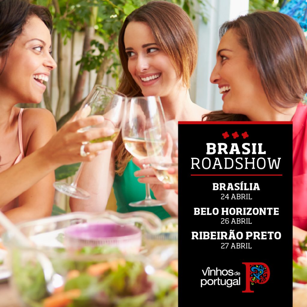 Vinho português em Roadshow pelo mercado Brasileiro