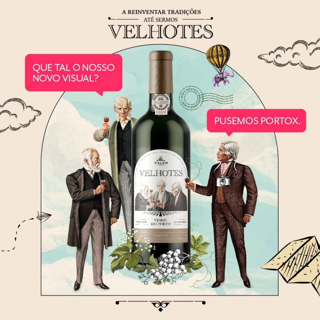 Uma nova imagem, os Velhotes de sempre: marca icónica de vinhos faz rebranding