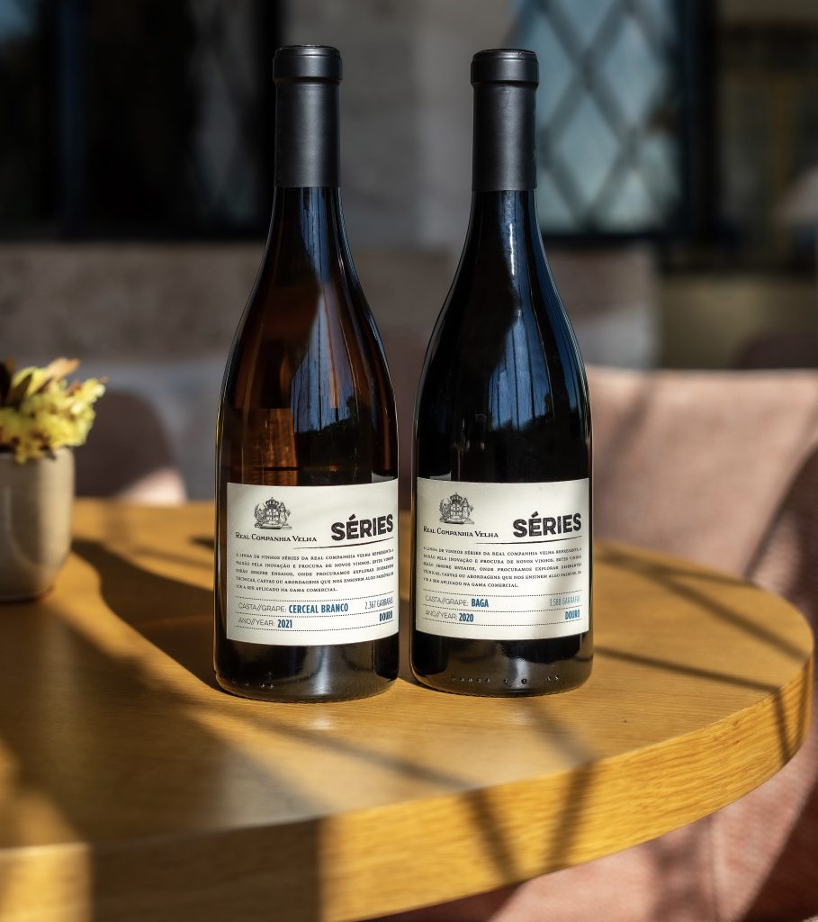 Real Companhia Velha estreia dois Séries: Cercial branco e Baga tinto do Douro