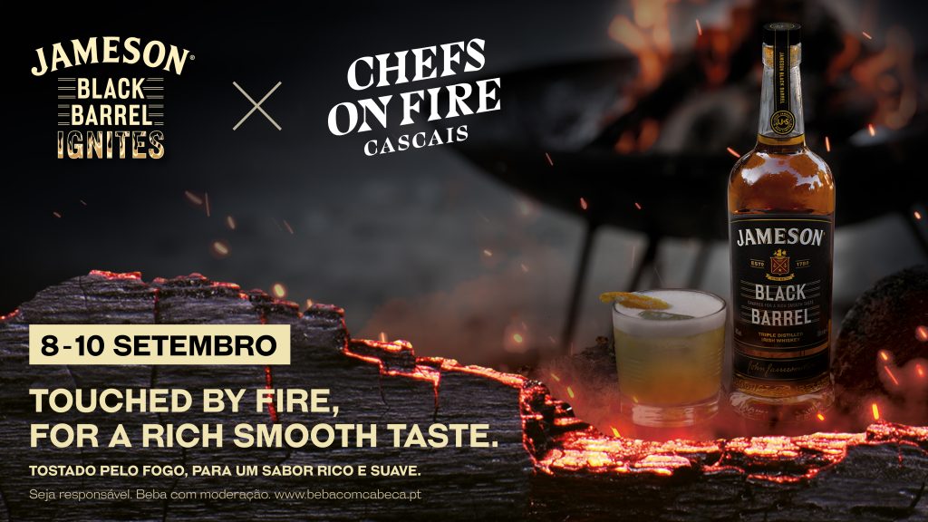 Jameson Black Barrel e Chefs On Fire: a sinergia do fogo e do sabor