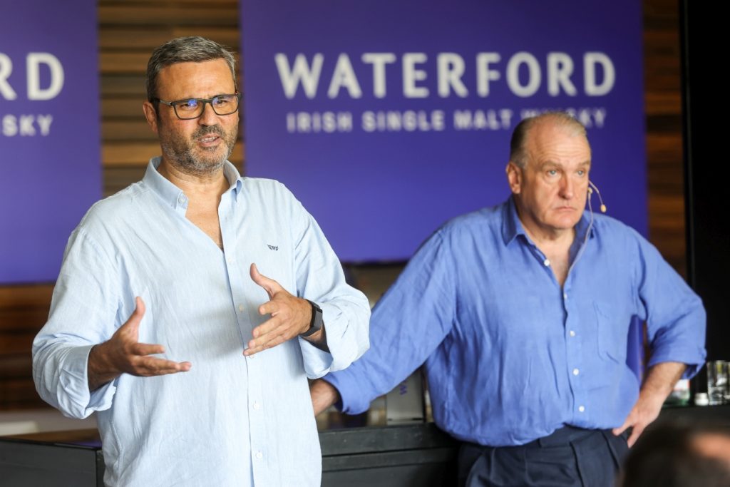 Vinalda celebra parceria com a Waterford Distillery