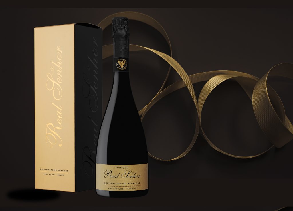 Borges Real Senhor Multimillésime Espumante Brut Nature, eleva o patamar inaugurando um novo conceito de espumantes excecionais
