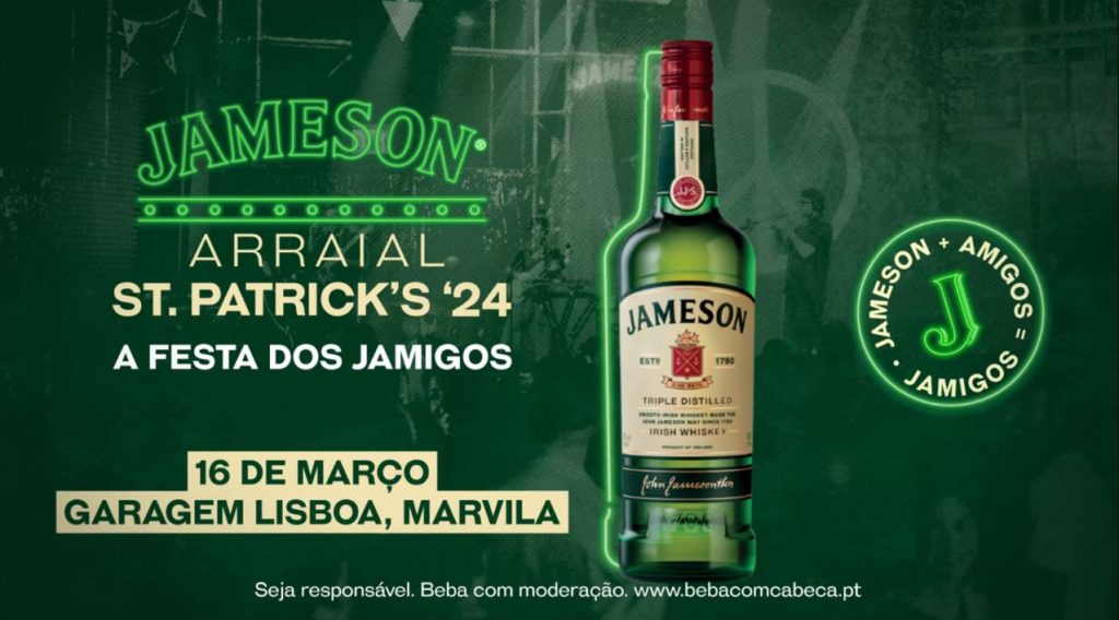 Vem aí a 7ª Edição do Jameson Arraial ST. Patrick’s, a festa dos amigos