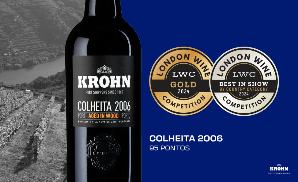 Krohn Colheita 2006: o melhor vinho português na London Wine Competition