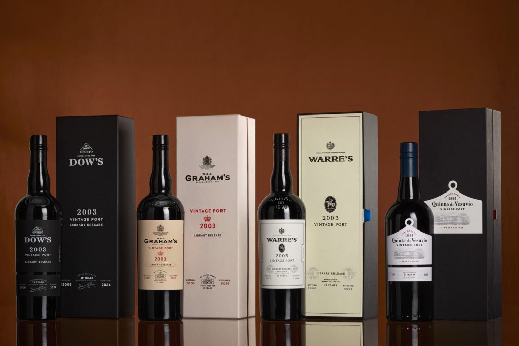 A Symington lança quatro grandes Portos Vintage ‘Library Release’ das suas garrafeiras com um novo e arrojado conceito
