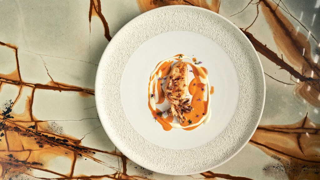 O tempo da primavera chegou ao restaurante Intemporal