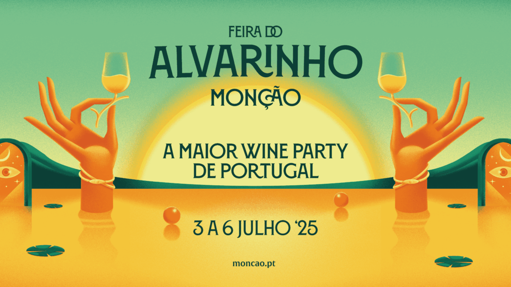 28ª Feira do Alvarinho, no Parque das Caldas, junto ao Rio Minho,  de 3 a 6 de Julho