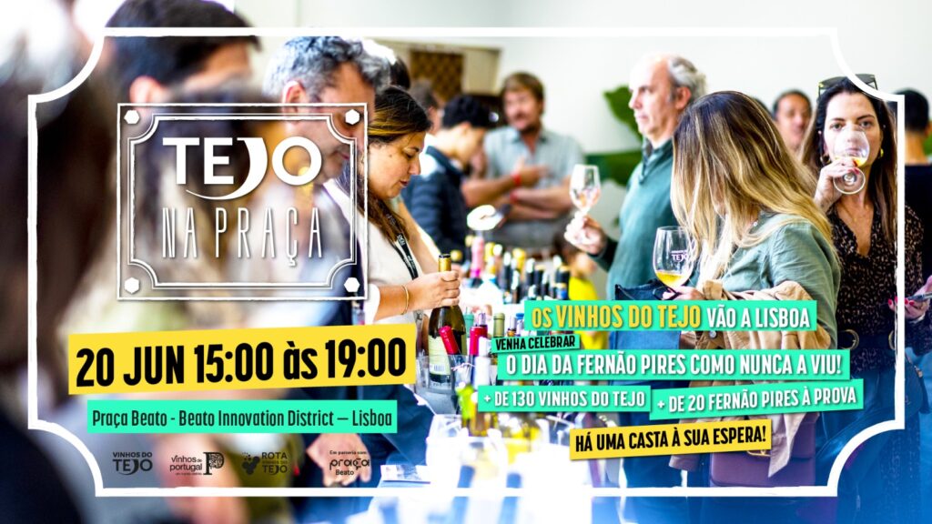 Dia da Fernão Pires celebra-se na 2.ª edição do Tejo na Praça em Lisboa